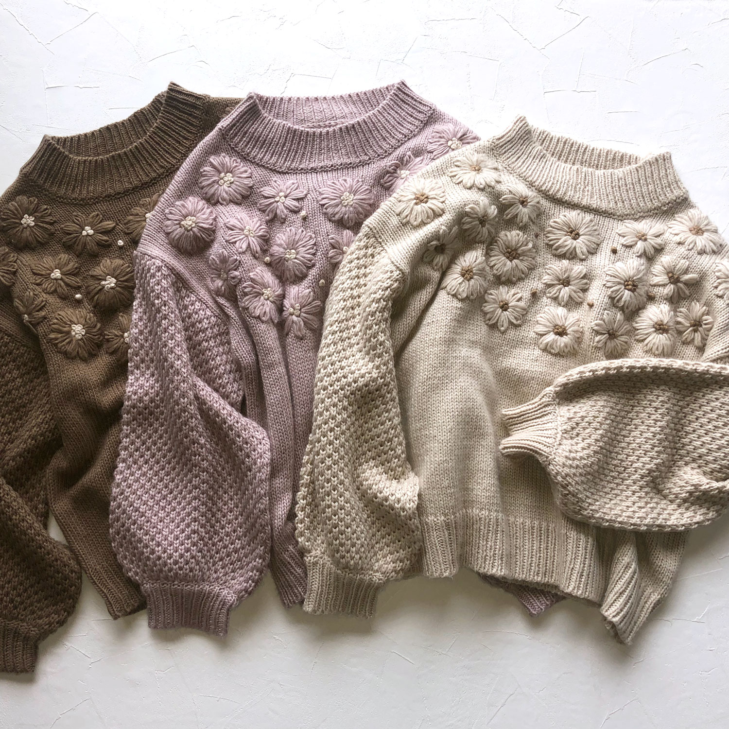 flower garden knit / フラワーガーデンニット | TOPICS | Crisp