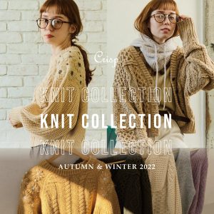Crisp KNIT COLLECTION 2022aw